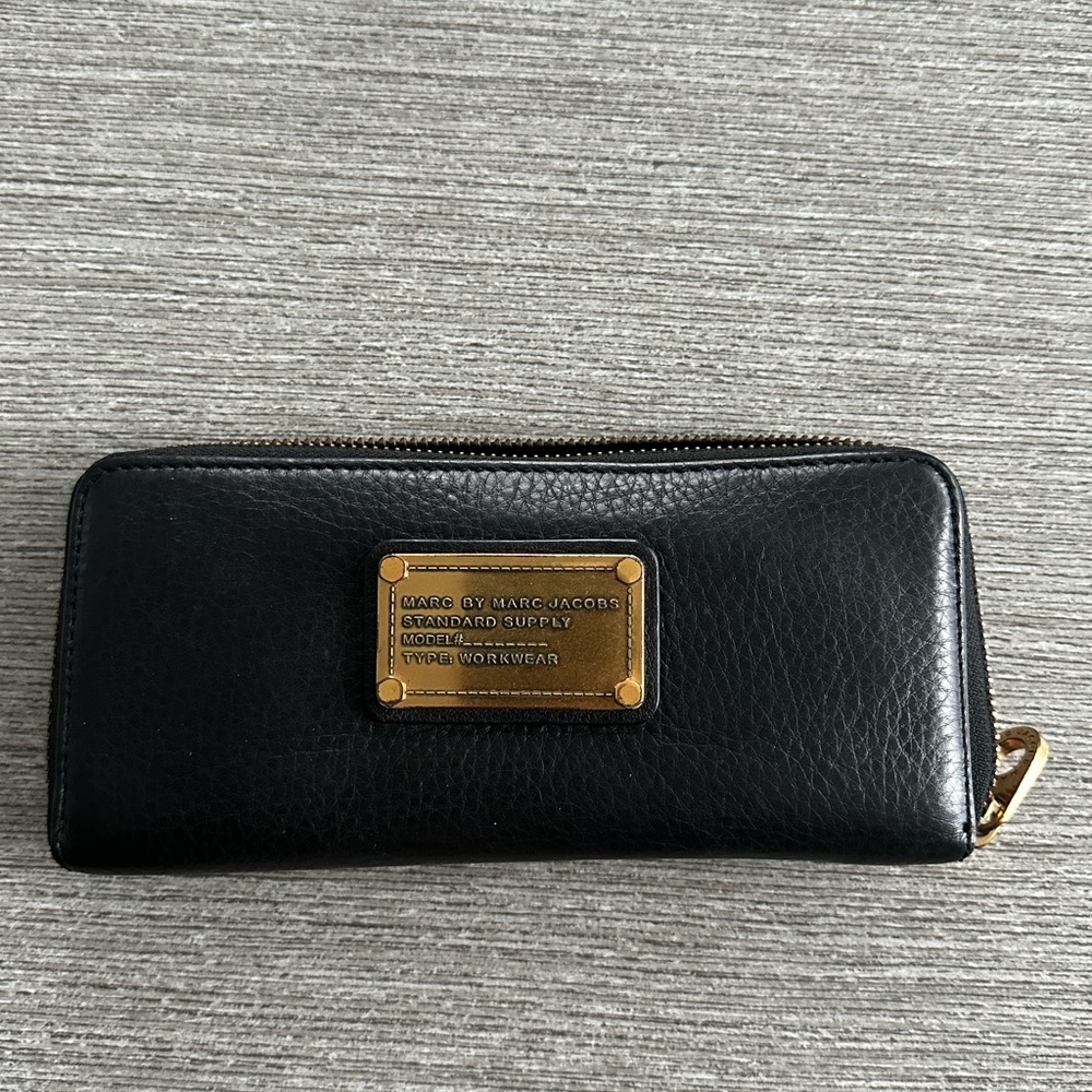 Marc Jacobs Long Wallet Black
